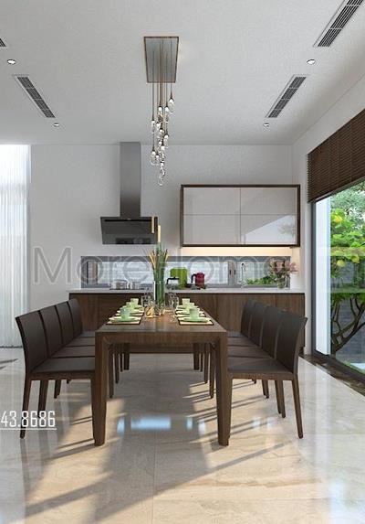 Thiết kế nội thất biệt thự song lập tại Imperia Garden