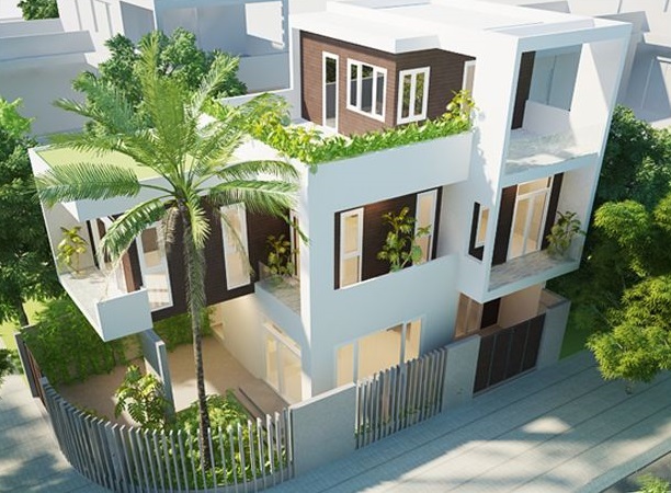 Tổng hợp mẫu thiết kế biệt thự phố đẹp dành cho dân thành thị Tổng hợp mẫu thiết kế biệt thự phố đẹp dành cho dân thành thị