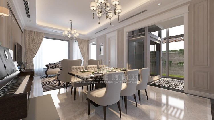 Thiết kế nội thất biệt thự cao cấp Imperia Garden Thiết kế nội thất biệt thự cao cấp Imperia Garden