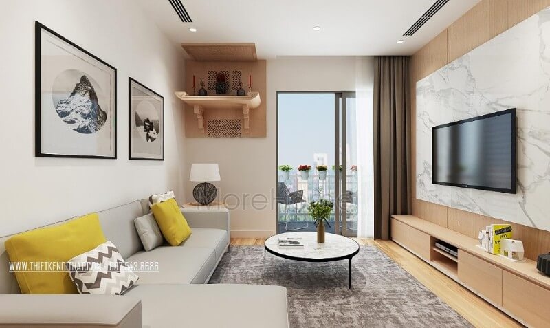 Mẫu thiết kế nội thất chung cư Park Hill sang trọng Thiết kế chung cư