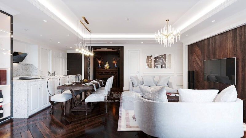 Mẫu sofa tân cổ điển được khách hàng yêu thích hiện nay