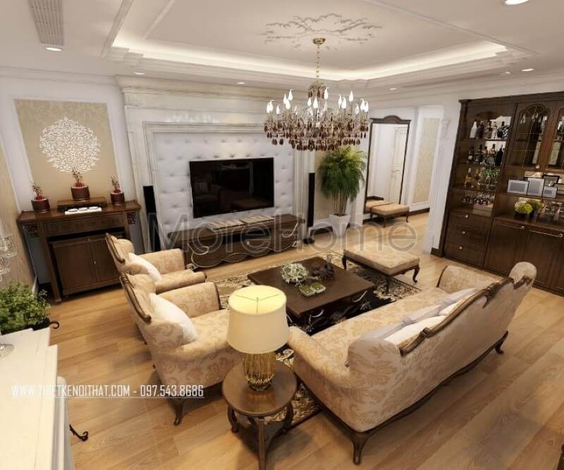 Mẫu sofa cao cấp độc đáo và ấn tượng được thể hiện qua từng đường nét chạm khắc khéo léo tinh xảo