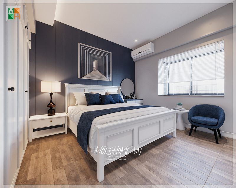 Thiết kế phòng ngủ chung cư đẹp ngây ngất mang đến 1 giấc ngủ an lành cho mọi thành viên trong gia đình.