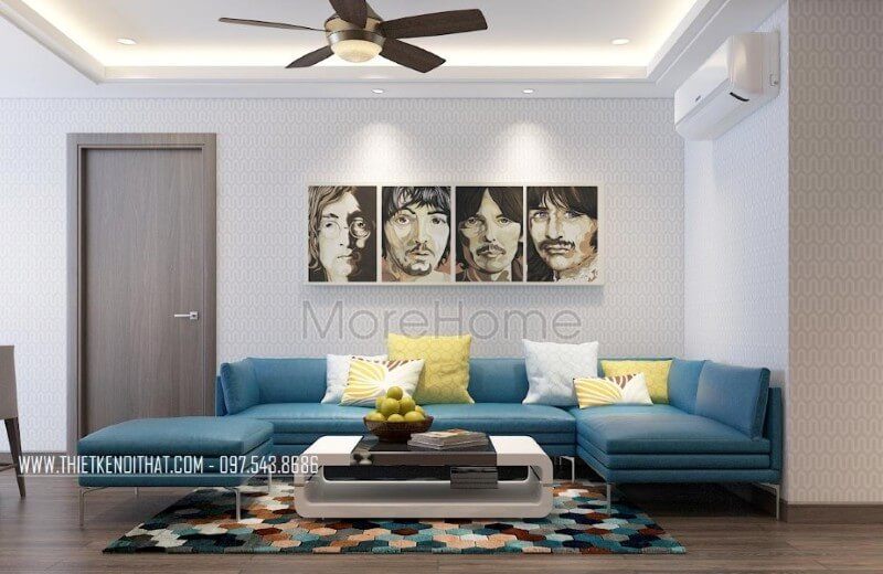 Mẫu cửa gỗ hiện đại tại chung cư Tràng An