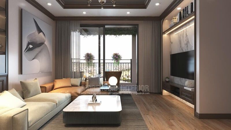 #22 mẫu thiết kế căn hộ chung cư đẹp, đẳng cấp với sofa hiện đại 2022