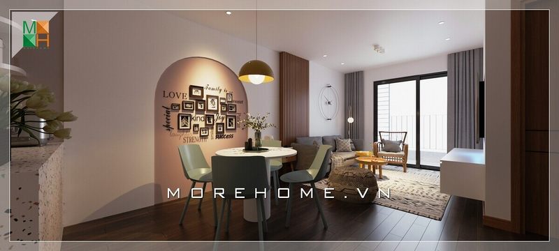 Thiết kế cửa kính lùa ban công đẹp, hiện đại sẽ giúp căn phòng trở nên thoáng đãng và rộng hơn.
