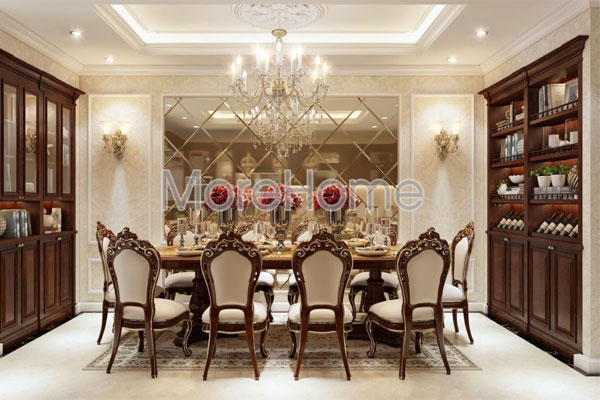 Tổng hợp mẫu thiết kế nội thất biệt thự tân cổ điển đẹp 2017 –MOREHOME